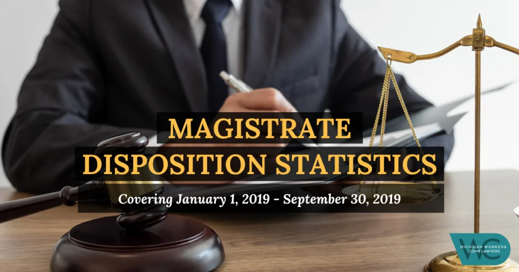 MAGISTRATE DISPOSITION STATISTICS