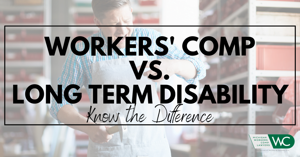 Workers' comp vs long term disability