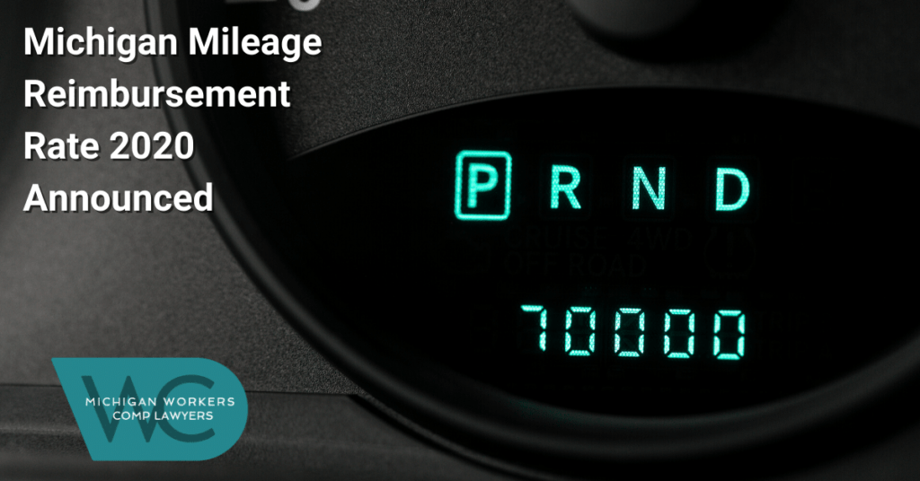 Michigan Mileage Reimbursement Rate 2020 Announced