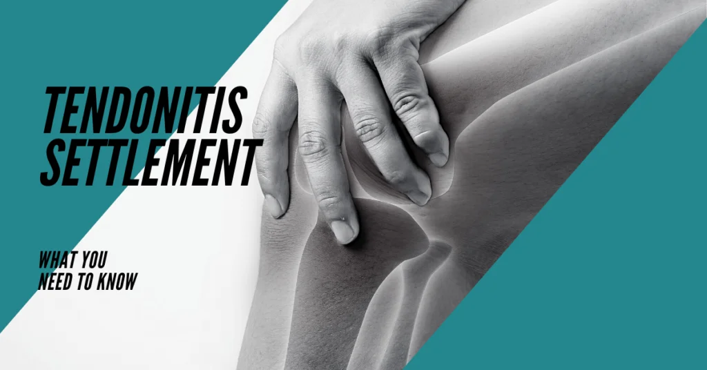 Tendonitis Workers' Comp Settlement: What You Need To Know