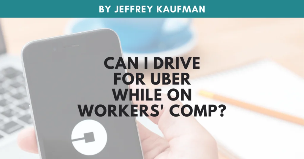 Can I Drive For Uber While On Workers' Comp In Michigan?