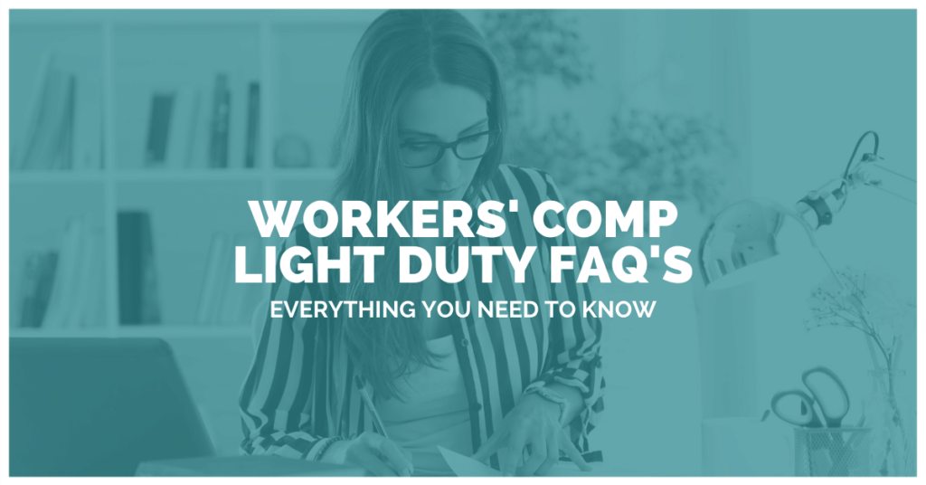 Workers' Comp Light Duty FAQs: Everything You Need To Know