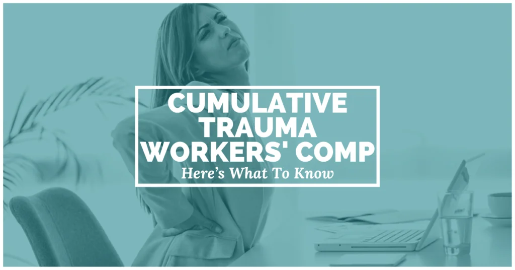 Cumulative Trauma Workers' Comp Settlement: Here's What To Know