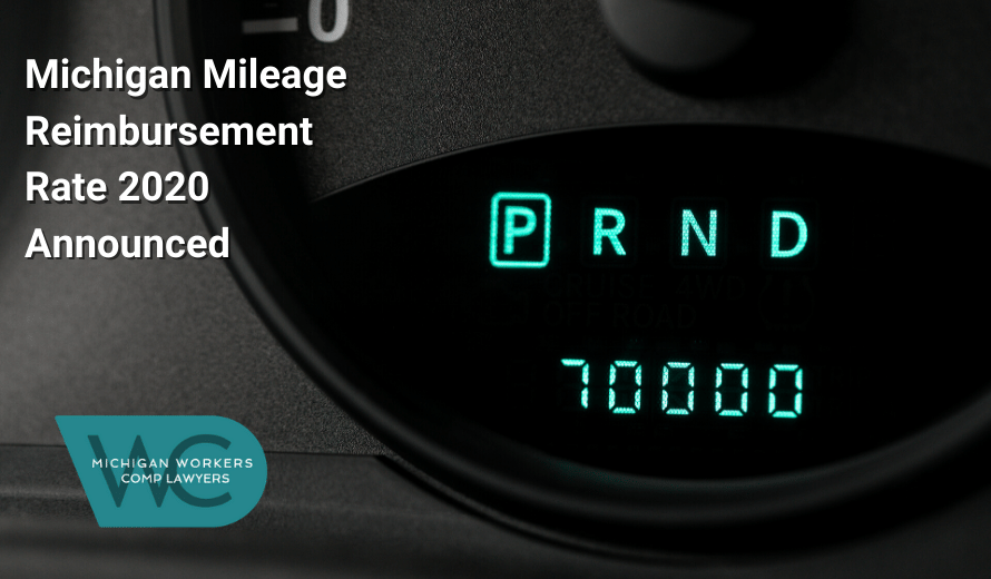 Michigan Mileage Reimbursement Rate 2020 Announced