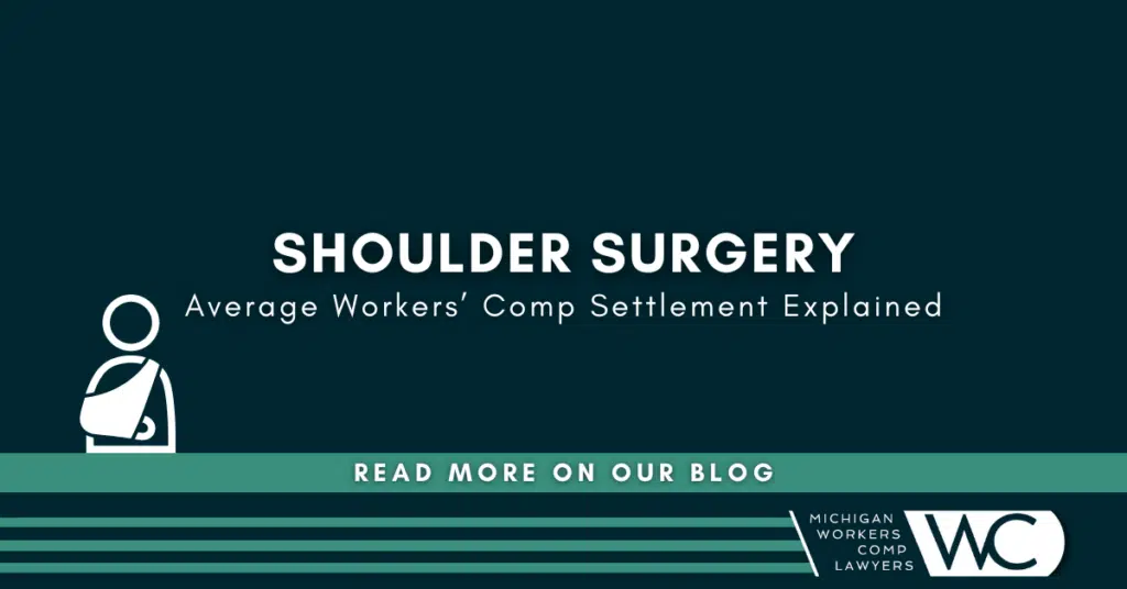 Average Workers' Comp Settlement For Shoulder Surgery Explained