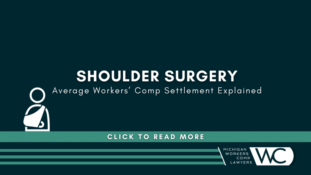 Average Workers' Comp Settlement For Shoulder Surgery Explained
