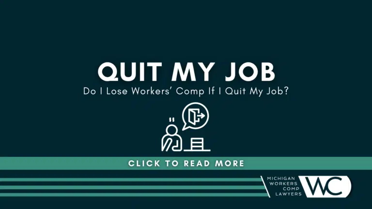 Do I Lose Workers' Comp If I Quit My Job?