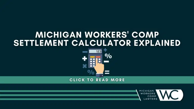 Michigan Workers’ Comp Settlement Calculator Explained