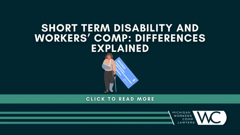 Short Term Disability And Workers' Comp: Differences Explained
