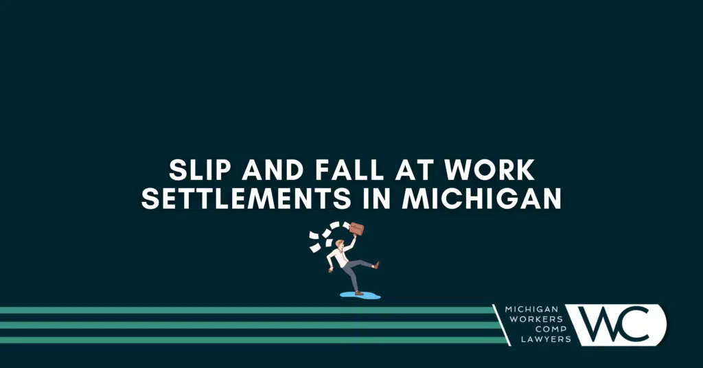 Slip and Fall At Work Settlements In Michigan: What To Know