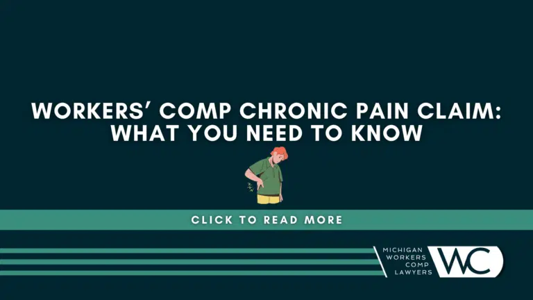 Workers comp chronic pain claim: what you need to know