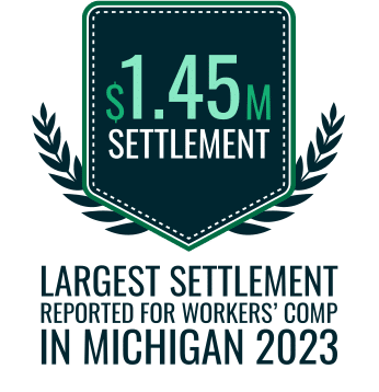 $1.45 million, largest settlement reported for Workers' Comp in Michigan 2023