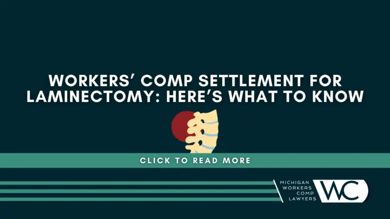 Workers' Comp Settlement For Laminectomy: Here's What To Know