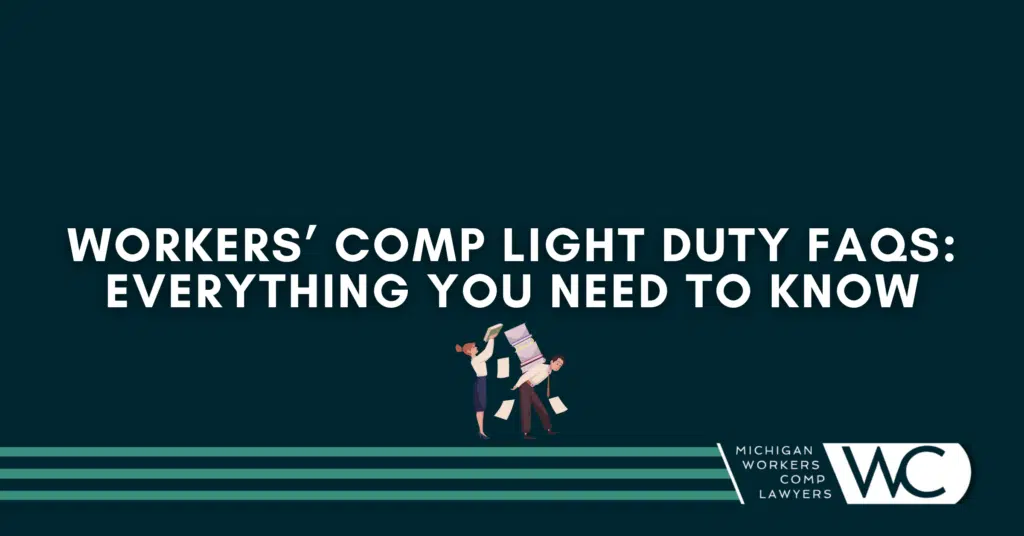 Workers' Comp Light Duty FAQs: Everything You Need To Know