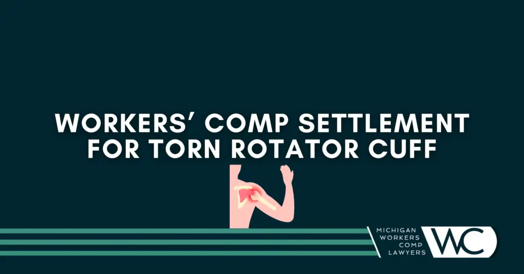 Workers' Comp Settlement For Torn Rotator Cuff: Here's What To Know