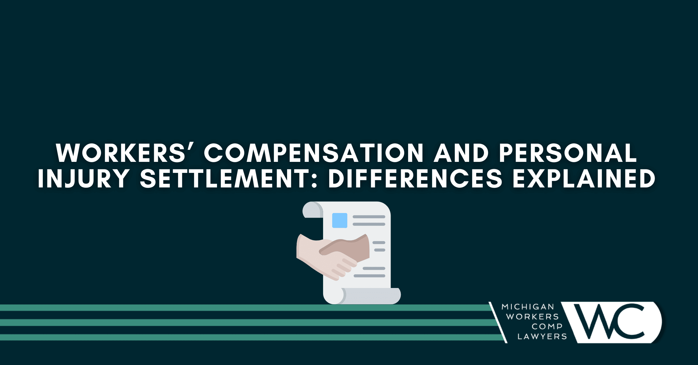 Workers' Compensation and Personal Injury Settlement: Differences Explained